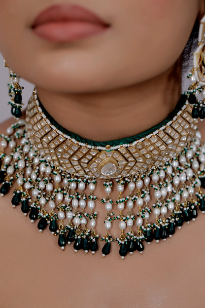 kundan choker set
