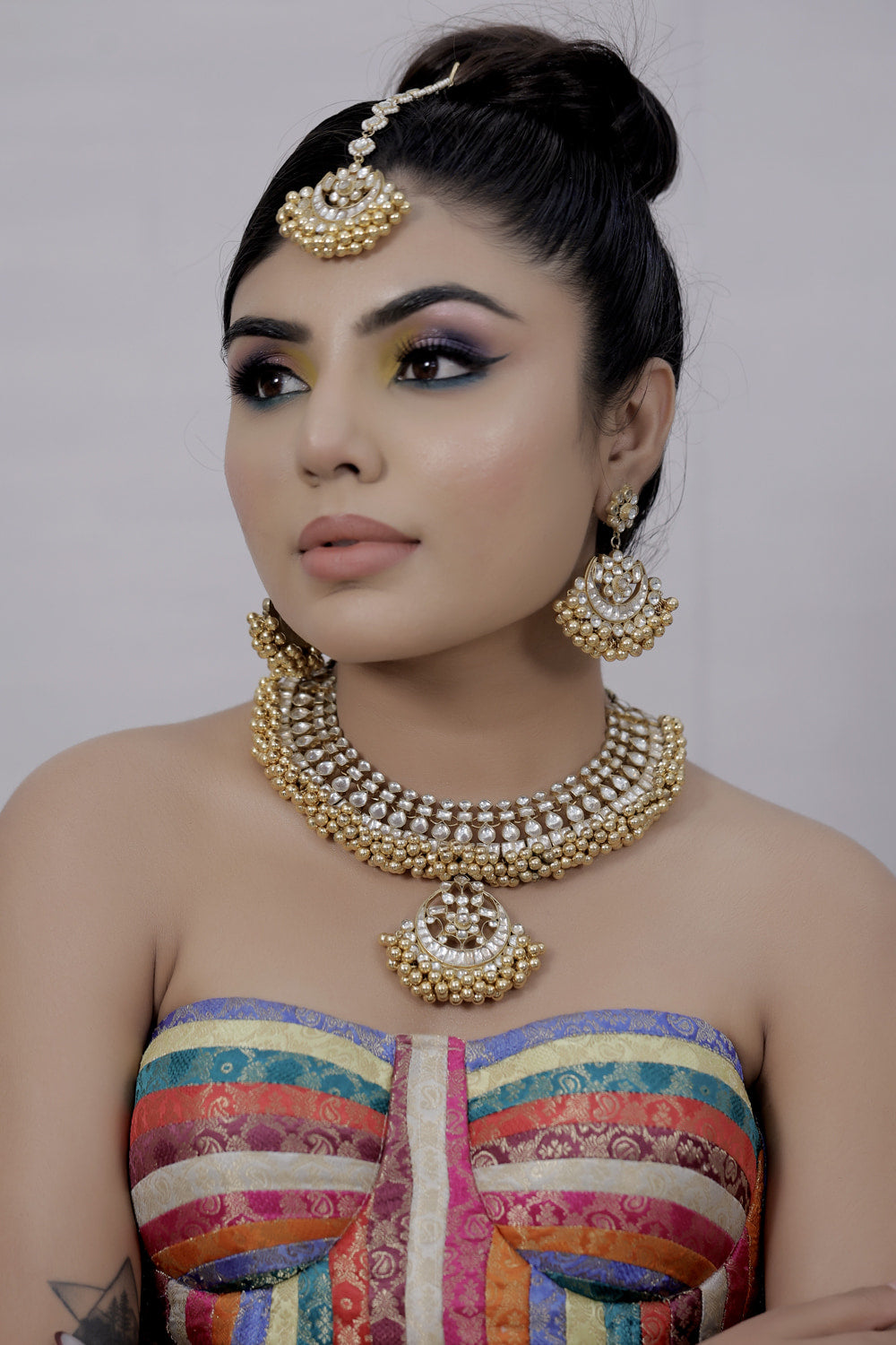 kundan bridal jewellery