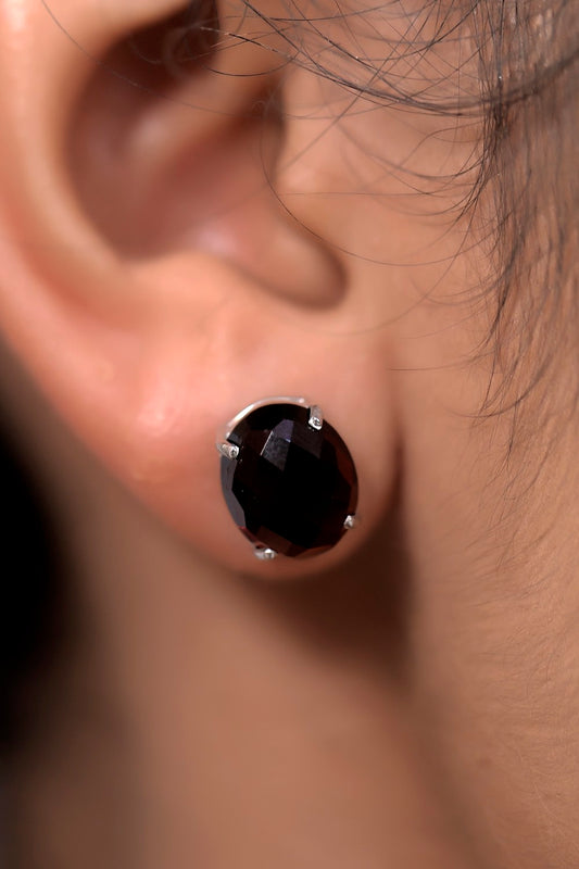 garnet earrings