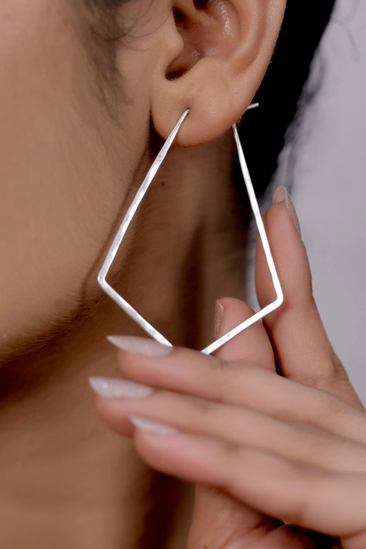 sterling silver hoop