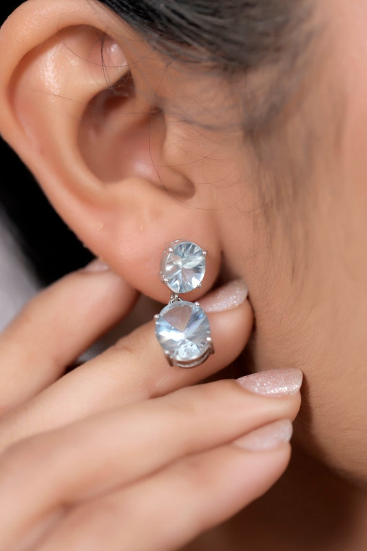 semi precious stone sky blue