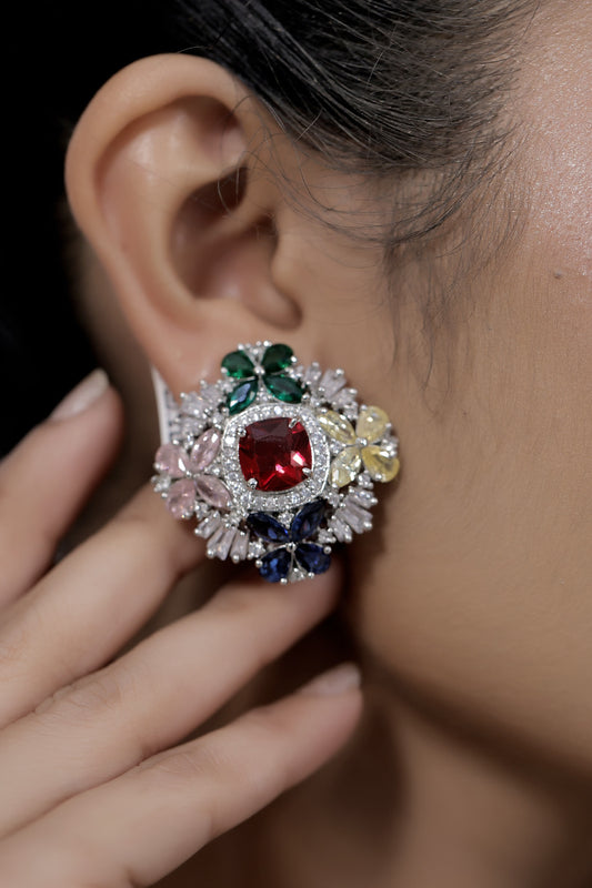 multicolour earrings