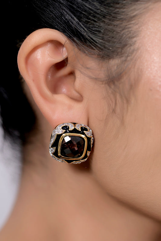cushion cut studs