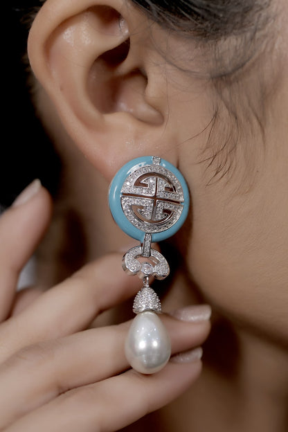Art Deco earrings
