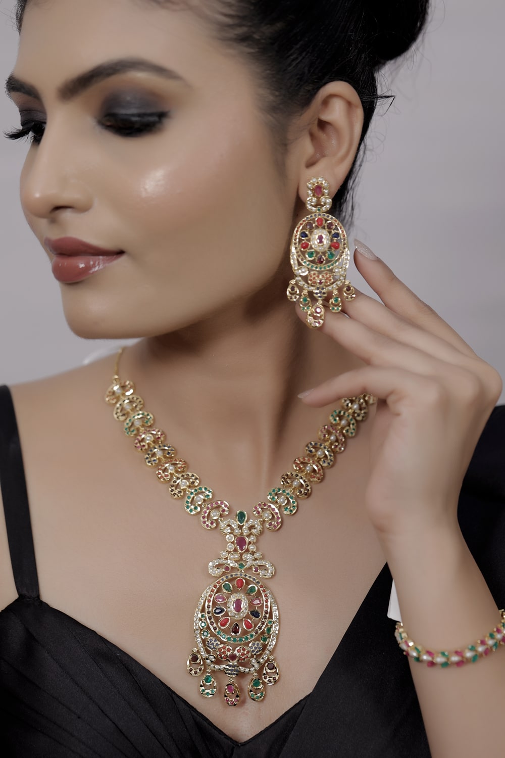 navratna long set