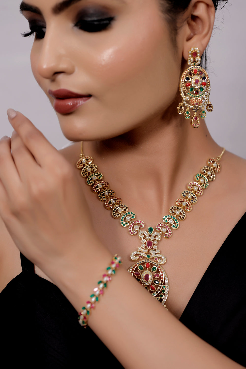 navratna long set
