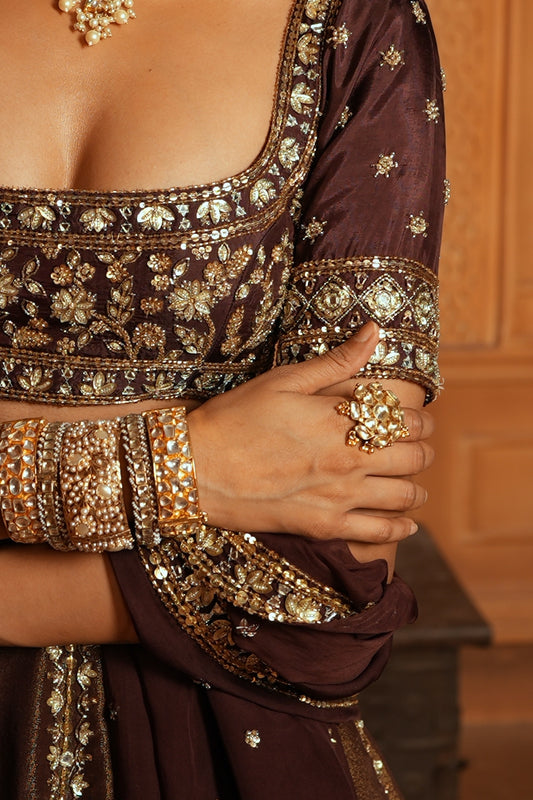 kundan finger ring kfr220263