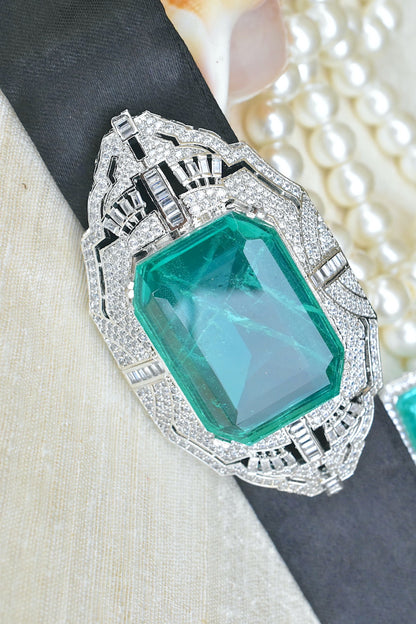 doublet cz necklace set