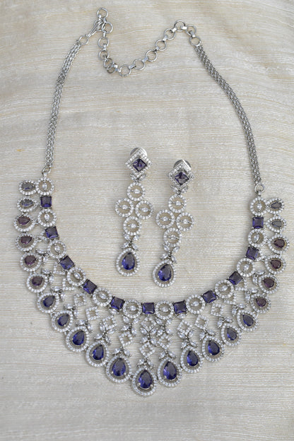 lavender necklace set