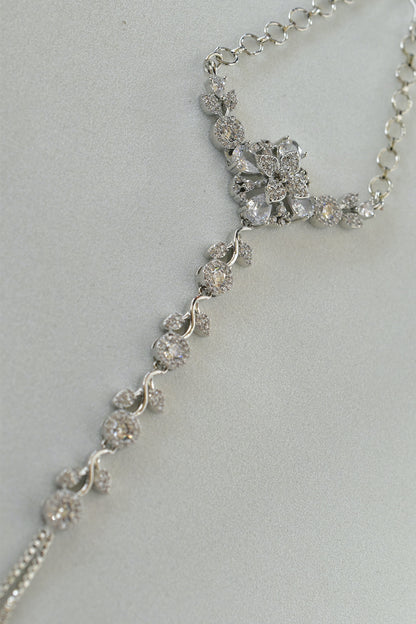 cz hand harness indian bridal jewellery