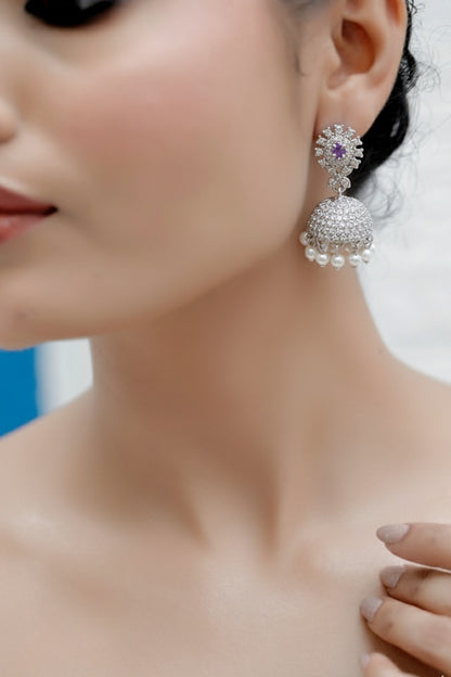 diamond jhumka