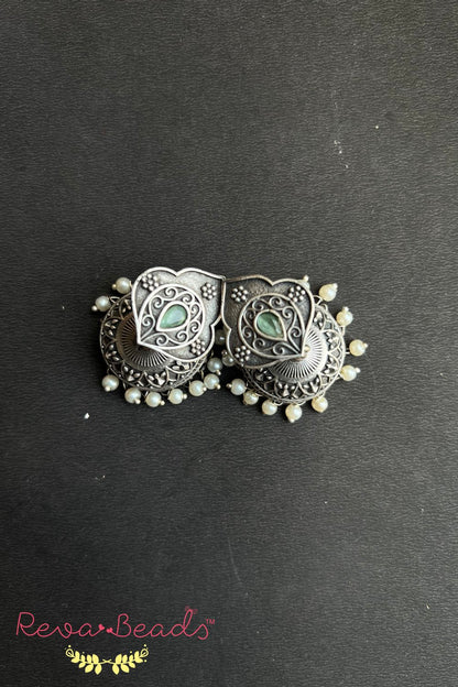 mint jhumkas