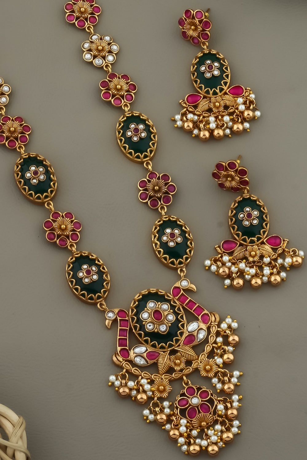 heritage jewellery long necklace