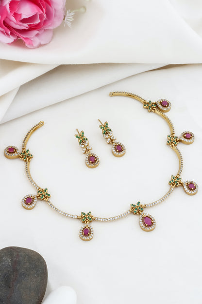 DELICATE CZ CHOKER