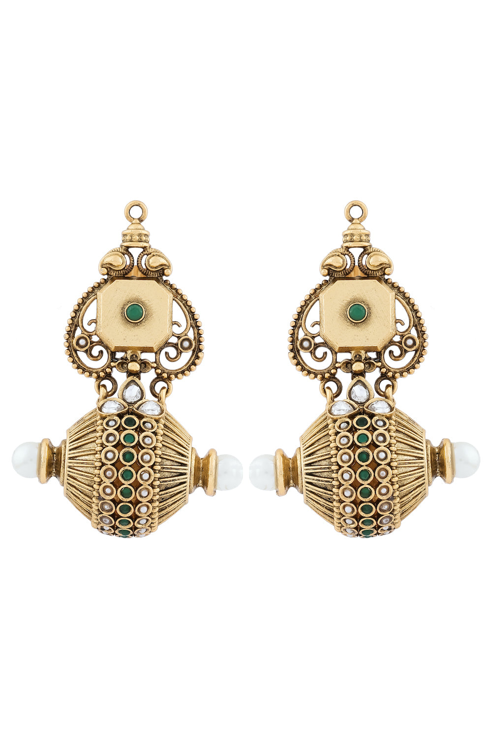 antique gold earrings