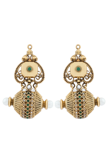 antique gold earrings