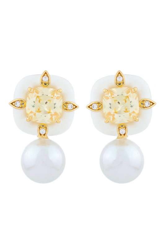 minakari ad stud gold and silver polish earrings adgpse-220903