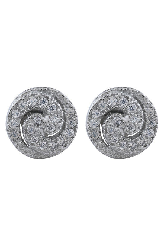 sterling silver round studs