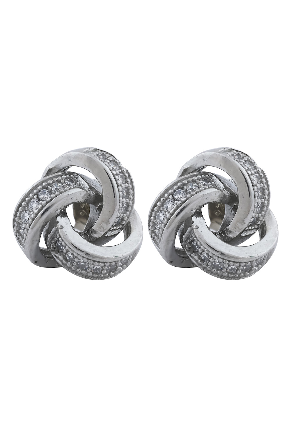 sterling silver stud earrings