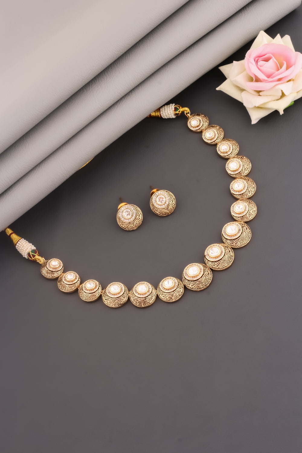 light weight kundan jewelry