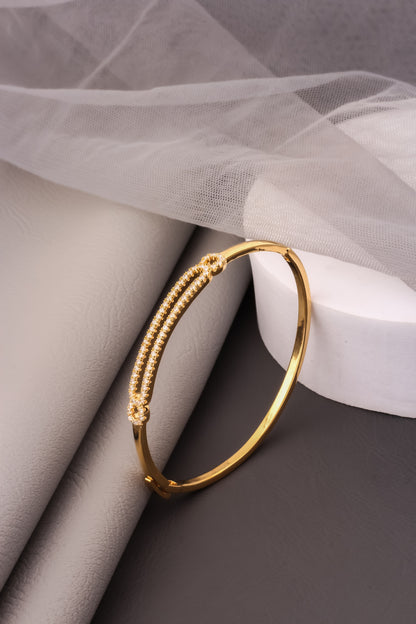 cz gold bracelet