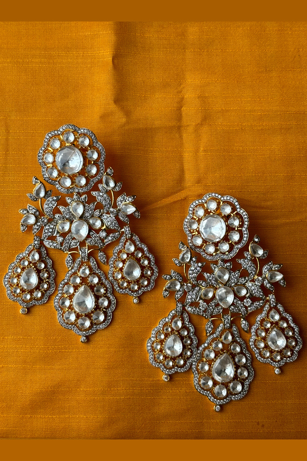 Amazon.com: CrunchyFashion Boho Vintage Antique Ethnic Gypsy Tribal Indian  Oxidized Silver Jewelry Pink-Orange Crystal Studded Antique Jhumkas Jhumki  Earrings Set For Women: Clothing, Shoes & Jewelry