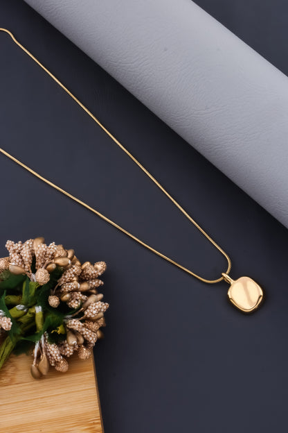 minimal anti tarnish necklace