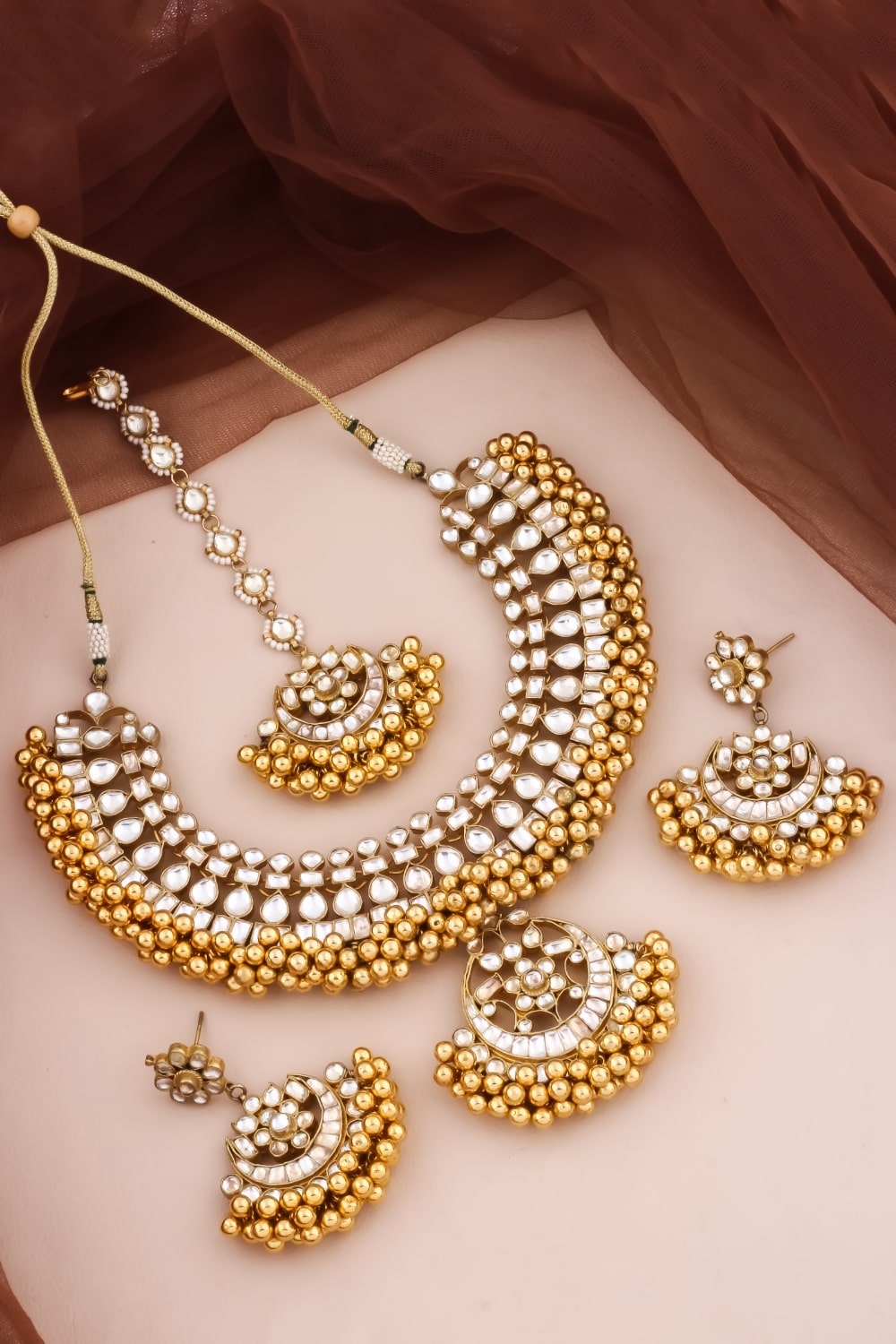 bridal kundan set