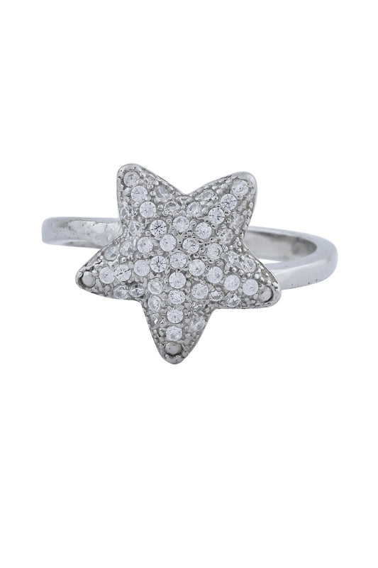 star 925 silver finger ring