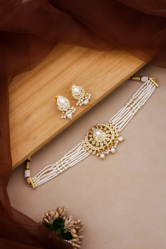 pearl necklace set