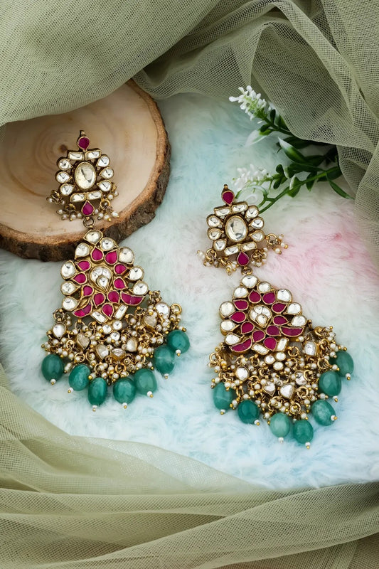 kundan earrings