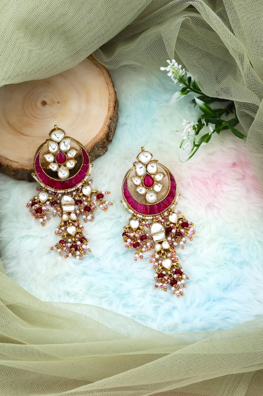 kundan earrings