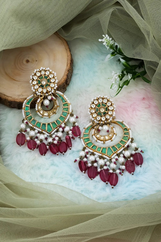 kundan earrings