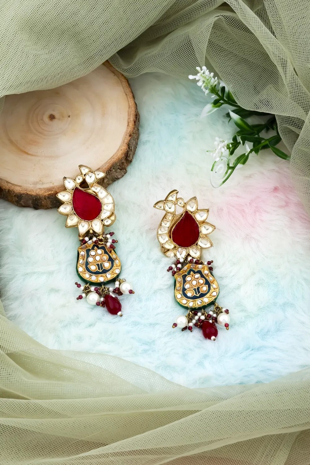 kundan earrings