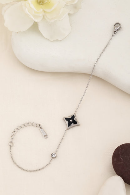 minimalist gold silver polish bracelet 250157