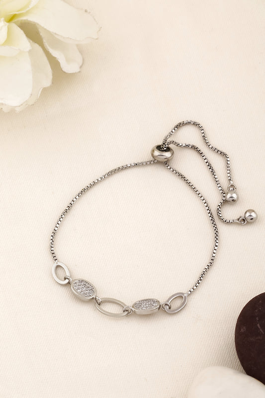 sulver adjustable bracelet