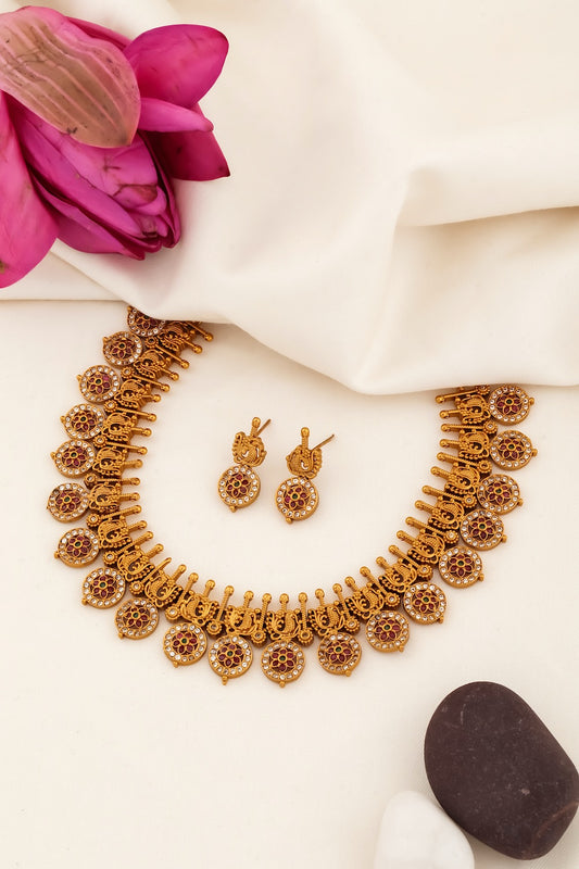 temple necklace set