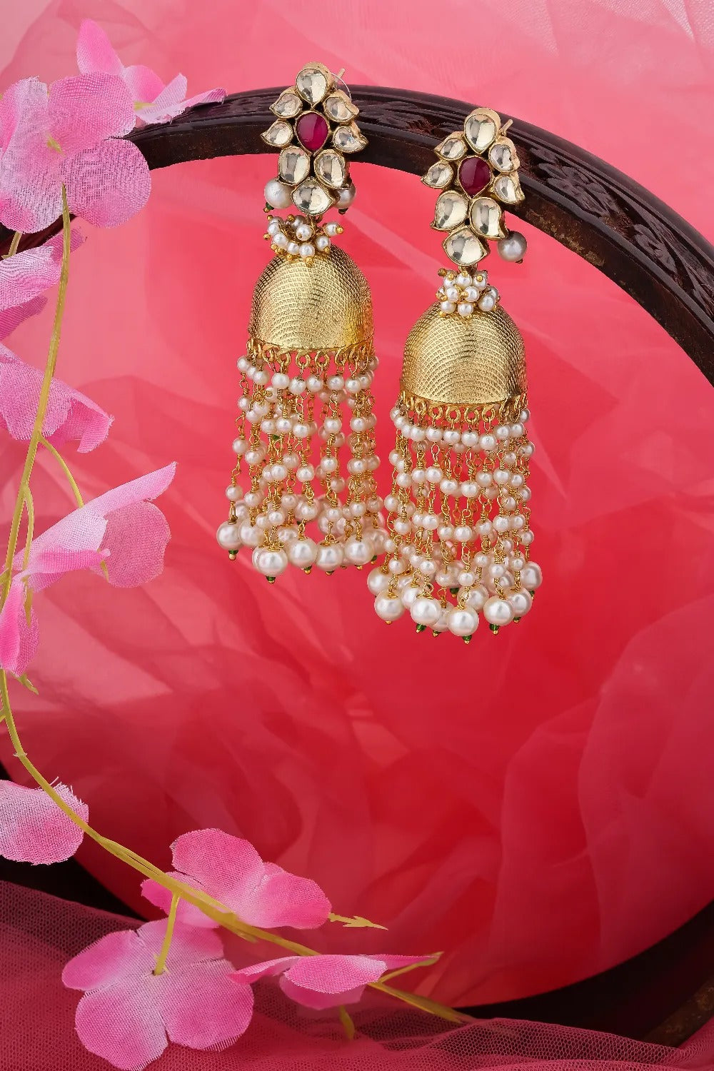 long jhumka earring