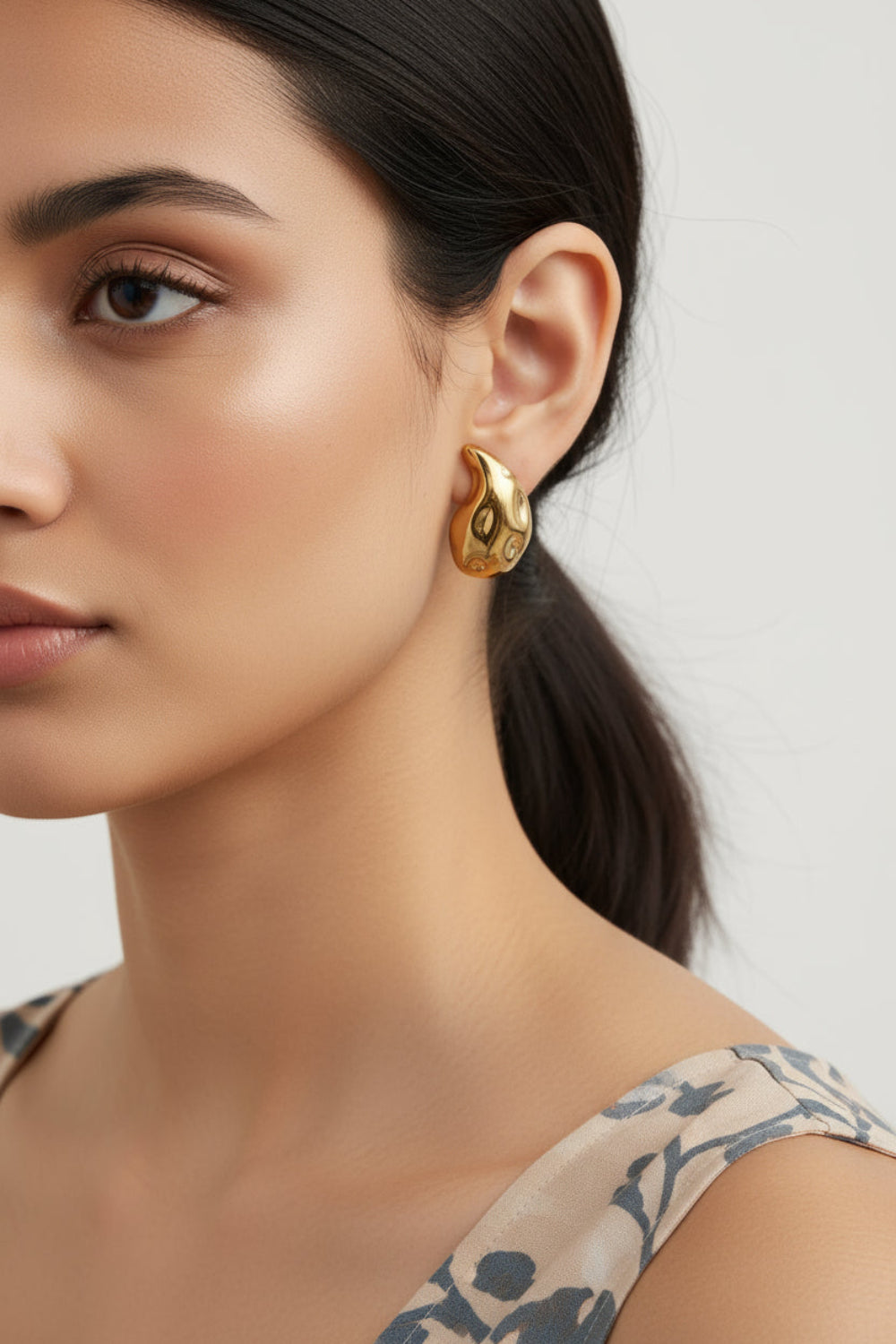 anti tarnish drop earrings