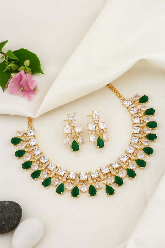 diamond choker set