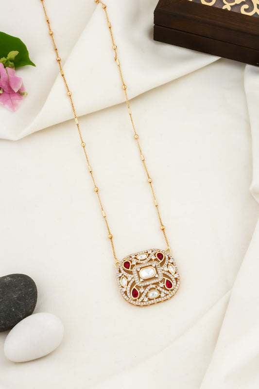kundan pendant