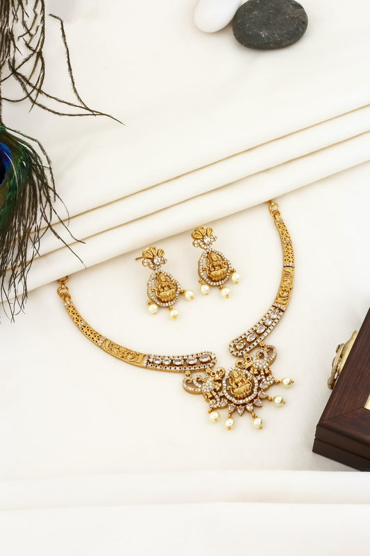 temple hansuli set