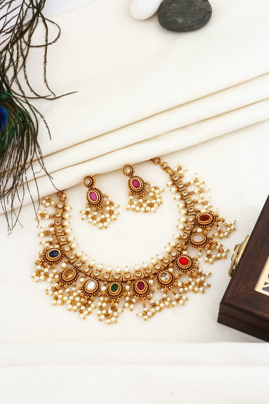navratna antique gold