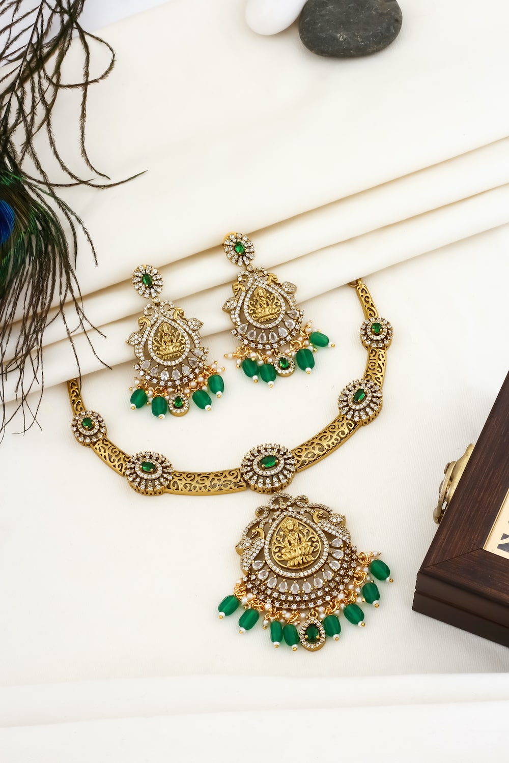 godess lakshmi jewellery