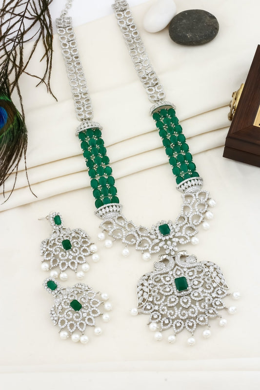 long emerald necklaces