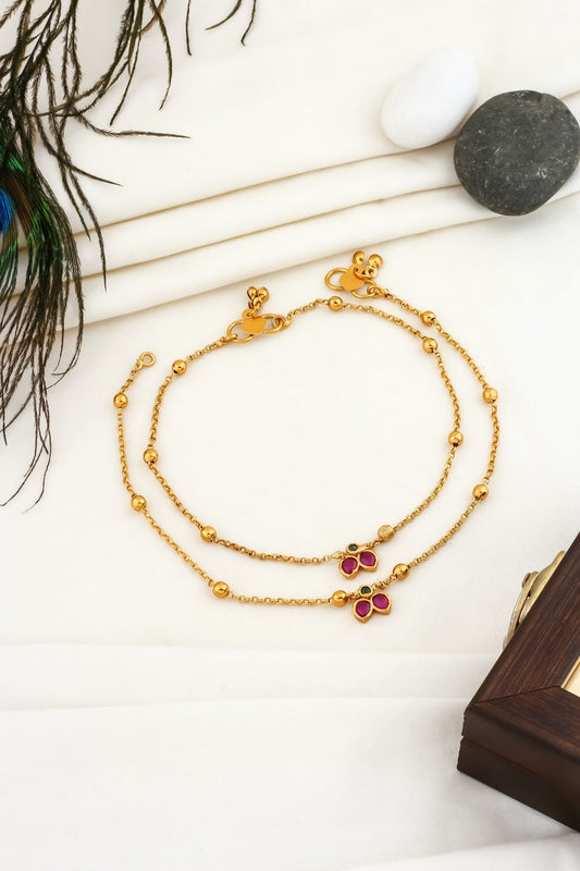 golden payal