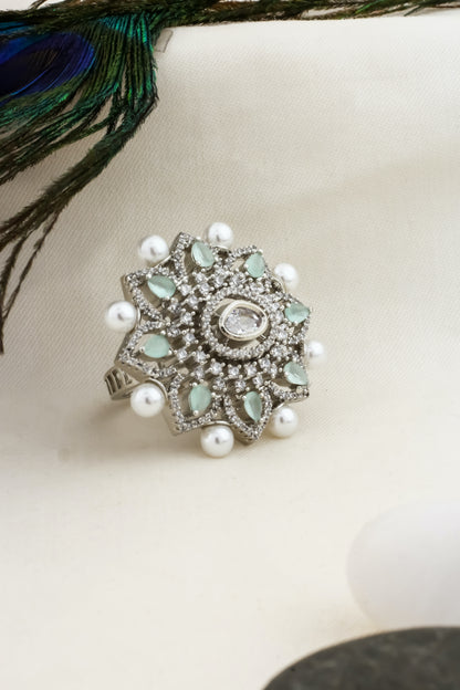 mint finger ring