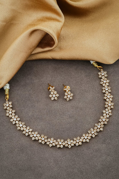 floral diamond set