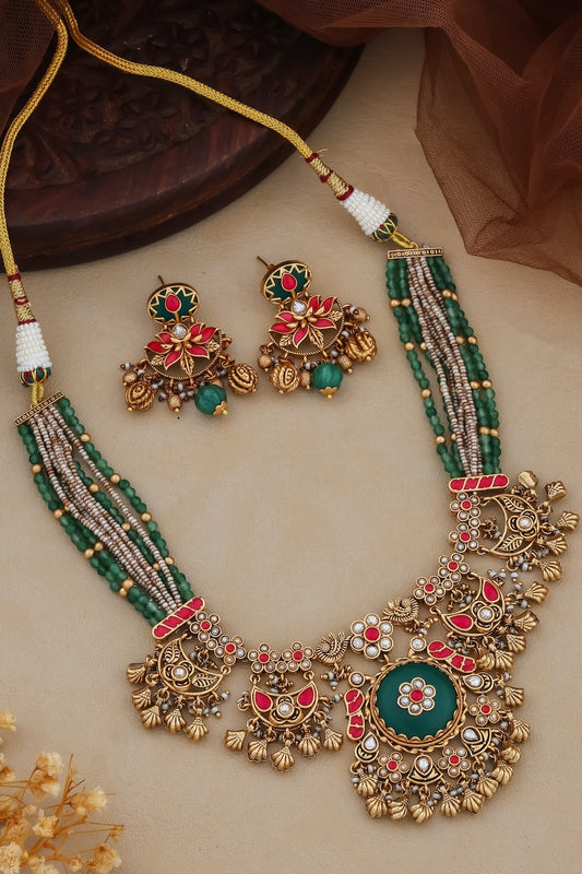 medium length necklace