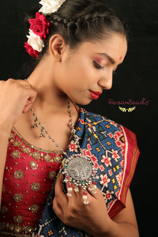 sterling silver long necklace sslne230130